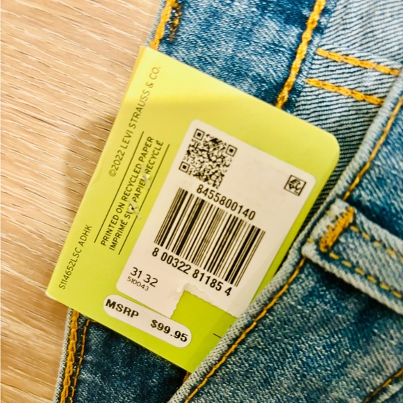 🆕 Levi’s Tapered Skinny Jeans - Picture 5 of 5